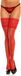 Glamory hold up kousen comfort 20 den maat M (40/42) rood