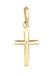 Elli DIAMONDS Elli PREMIUM - Hanger - Dames Kruis Hanger Religie met Diamant (0.005 ct.) in 585 geel goud - Dames