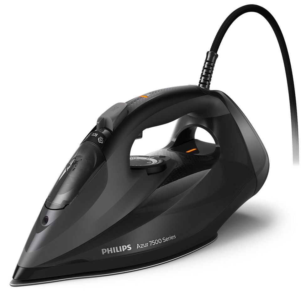 Philips DST7511/80R1 Steam Iron - 3200W - SteamGlide Elite Soleplate - Black