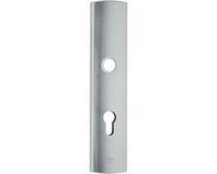 AXA 6660 Veiligheidsschild Curve Buitendeur Aluminium PC72 F1