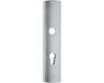 AXA 6660 Veiligheidsschild Curve Buitendeur Aluminium PC72 F1