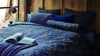 Pip Studio Tutti I Fiori dekbedovertrek - Lits-Jumeaux - 240 x 200/220 cm - Donkerblauw