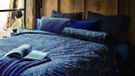 Pip Studio Tutti I Fiori dekbedovertrek - Lits-Jumeaux - 240 x 200/220 cm - Donkerblauw