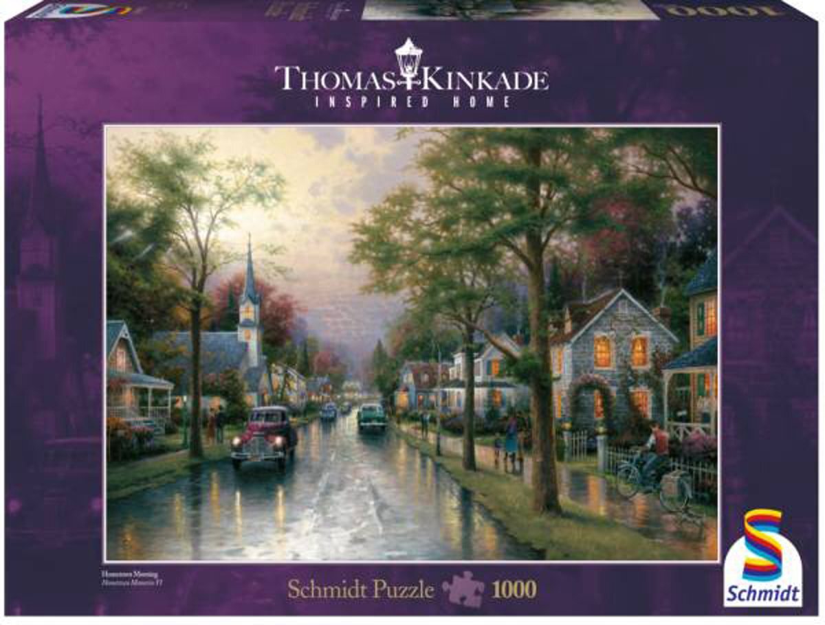 Schmidt Puzzel - Kinkade Hometown Morning