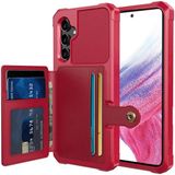 Selected by GSMpunt.nl Portemonnee Hoesje Geschikt voor Samsung Galaxy A54 - Back Cover met Pasjeshouder - Rood