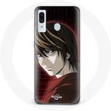 Maniacase Etui voor Samsung Galaxy A20e Light Yagami Death Note Anime Manga