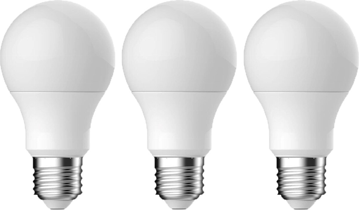 Energetic LED Bulb Lampen E27 60W 3 Stuks