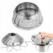 Azaris Insert vapeur inox pliable universel