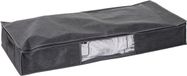 5five Dekbed/kussens opberghoes - antraciet grijs - met vacuumzak - 100 x 45 x 15 cm