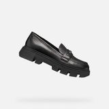 GEOX VILDE DAMES Loafers - ZWART - Maat 37