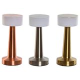 Home ESPRIT Home ESPRIT Tafellamp, koper, goud, zilver, 9 x 9 x 21 cm (3 stuks)