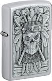 Zippo Indian Skull Emblem aansteker