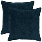 vidaXL - Taie d'oreiller - 2 pièces - Bleu marine - 70 x 70 cm