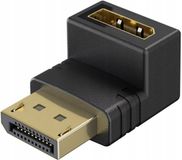 Merkloos goobay DisplayPort Hoekadapter 90° Omhoog - 8K 144Hz