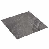 vidaXL Zelfklevende Vloerplanken Zwart PVC 30,5 x 30,5 cm (20 stuks)