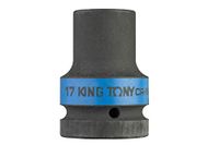 KING TONY 853417M Achterwiel Socket, 17 x 76 mm, 1-inch