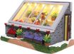 Santaville - Serre de jardin à l'ancienne avec LED Polyresin 12cm