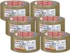 tesa ULTRA STRONG 57177 Pakband Bruin (l x b) 66 m x 50 mm 6 stuk(s)