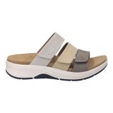 Josef Seibel Dames Slipper - 97311-742 Estelle 11 Beige/Multi - Maat 40