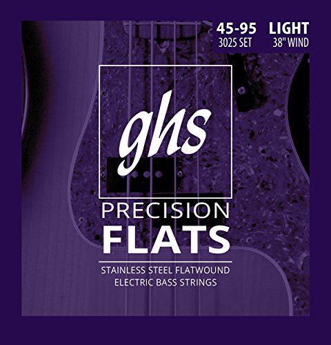 GHS 3025 45-95 Licht Lange Schaal Bas Platte Wond String Set