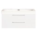Differnz Somero Badmeubelset FSC 100 cm hoogglans wit 36.104.86