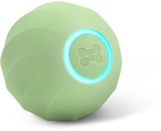 Cheerble Mini Bal 3.0 - Groen - Zelf Rollende Bal voor Katten - Interactief Kattenspeelgoed
