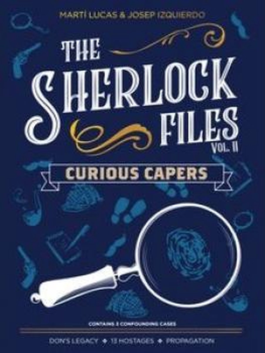 Indie Boards and Cards Sherlock Files Vol. 2 Curious Capers