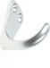 Hermeta Handdoekhaak, aluminium/naturel
