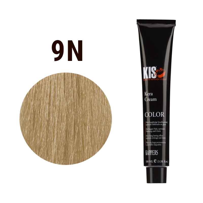 KiS-KiS Haarverf Color KeraCream 9.0/9N Zeer Lichtblond