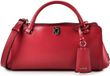 GUESS Audrey Girlfriend Satchel Schoudertas Handtas Dark Cherry Rood