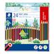 STAEDTLER Noris colour 185 Kleurpotloden – 24 kleuren, gerecycled hout