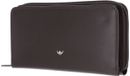 Golden Head Leren portemonnee Polo RFID Protect RV-Damenbörse 2803 Dunkelbraun donkerbruin