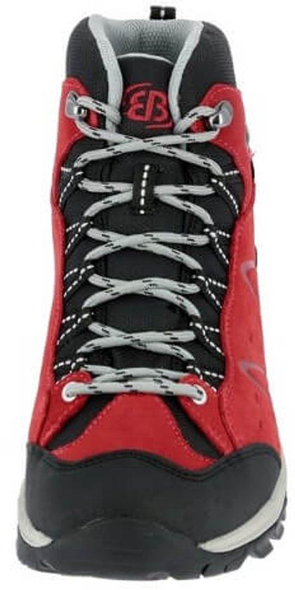 Brütting Mount Bona High Women's Hiking Shoes - Red - Size 37