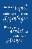 Schatzmix Spreuk zoeken naar sterren metalen bord 20x30 deco tin Sign metalen bord, blik, meerkleurig, 20x30 cm
