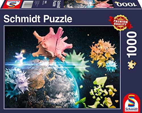 Schmidt Spiele 58963 Planet Aarde 2020, puzzel met 1000 stukjes