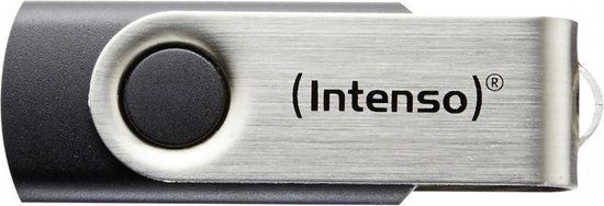 Intenso Basic Line USB-stick 64 GB Zwart - USB-A 2.0