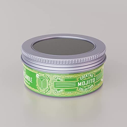 Wine Candle Kaars met Mojito geur in aluminium doos