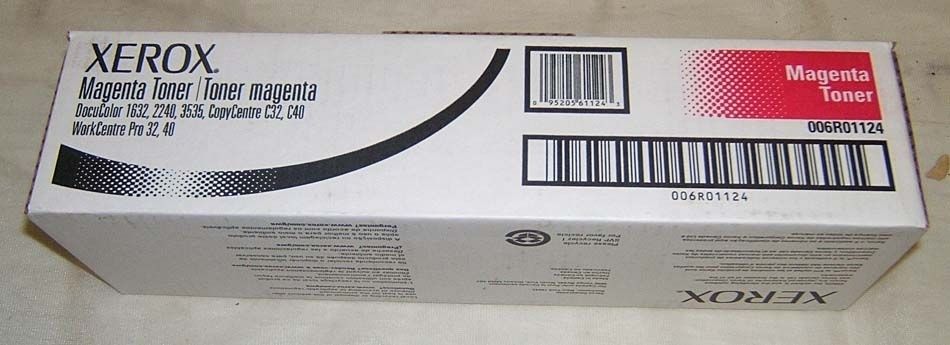 Xerox 006R01124 / 6R01124 Magenta Toner Cartridge - 15000 Pages