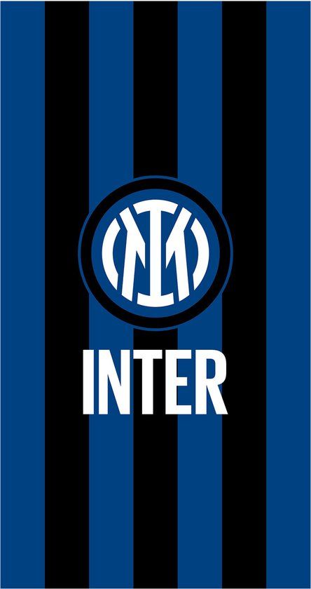 Inter Milan strandlaken strepen 90 x 170 cm