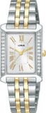 Lorus Dames horloge klassiek roestvrij staal zilver-goud