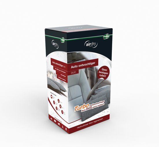 ThoMar AIRDRY DUO auto ontvochtiger XL - 2 x 600gr