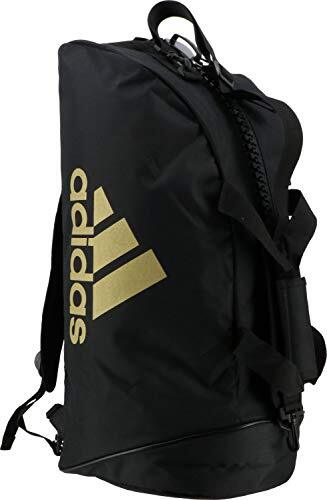 Adidas ADIACC052B Unisex - volwassenen 2-in-1 Bag sporttas, zwart/goud, M