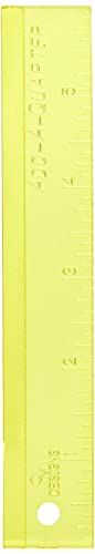 CM Designs Add-A-Quarter Liniaal 6", Geel, 6"
