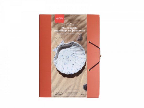 LA PETITE épicerie La Petite Epicerie DIY HOME DECOR KIT "MY JESMONITE SHELL BOWL/MIJN JESMONITE SHELL KOM"