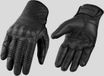 ROKKER Tucson Zwarte Leren Handschoenen - Maat S