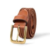Amazon Essentials Heren buisvormige stretch-geweven riem