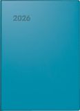 BRUNNEN Zakagenda Mod. 731 2026 | A6, kunststof, petrol