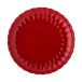 Bloomingville Latina Bord D 20 x H 2 cm - assiettes en terre cuite - assiettes en céramique de haute qualité pour un usage quotidien et des occasions spéciales - lavable au lave-vaisselle et au micro-ondes (rouge)