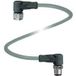 Pepperl+Fuchs 230322 Connecteur confectionné pour capteurs/actionneurs M12 x 1 coudé 2 m Nombre de pôles: 4, 4 1 pc(s)