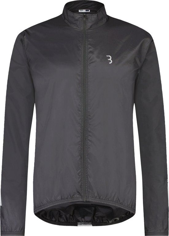 BBB Cycling BaseShield Fietsjack - Winddicht en Waterafstotend - Zwart - Maat M - Unisex